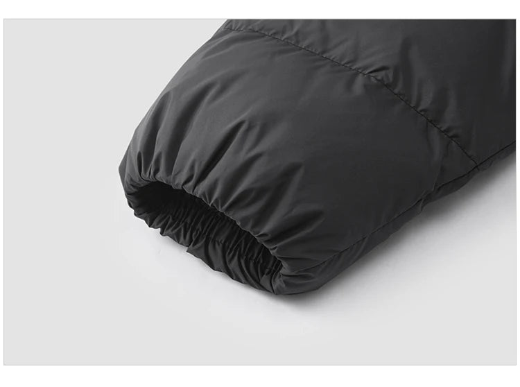 Semir Down Jacket Men Winter Three-proof Windproof Waterproof Stain Resistant Thick Stand Collar Puffer Coat Lightweight Warm