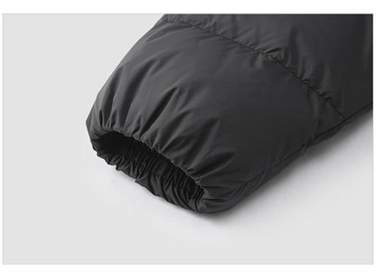 Semir Down Jacket Men Winter Three-proof Windproof Waterproof Stain Resistant Thick Stand Collar Puffer Coat Lightweight Warm