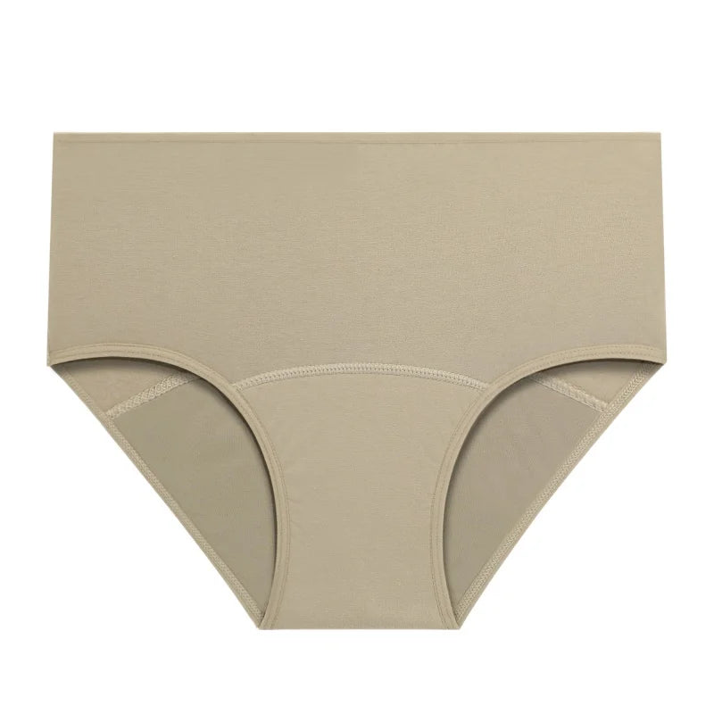 Women's Cotton High Waist Menstrual Period Underwear Seamless Absorption Leakproof Lingerie Breathable Physiological Panties New