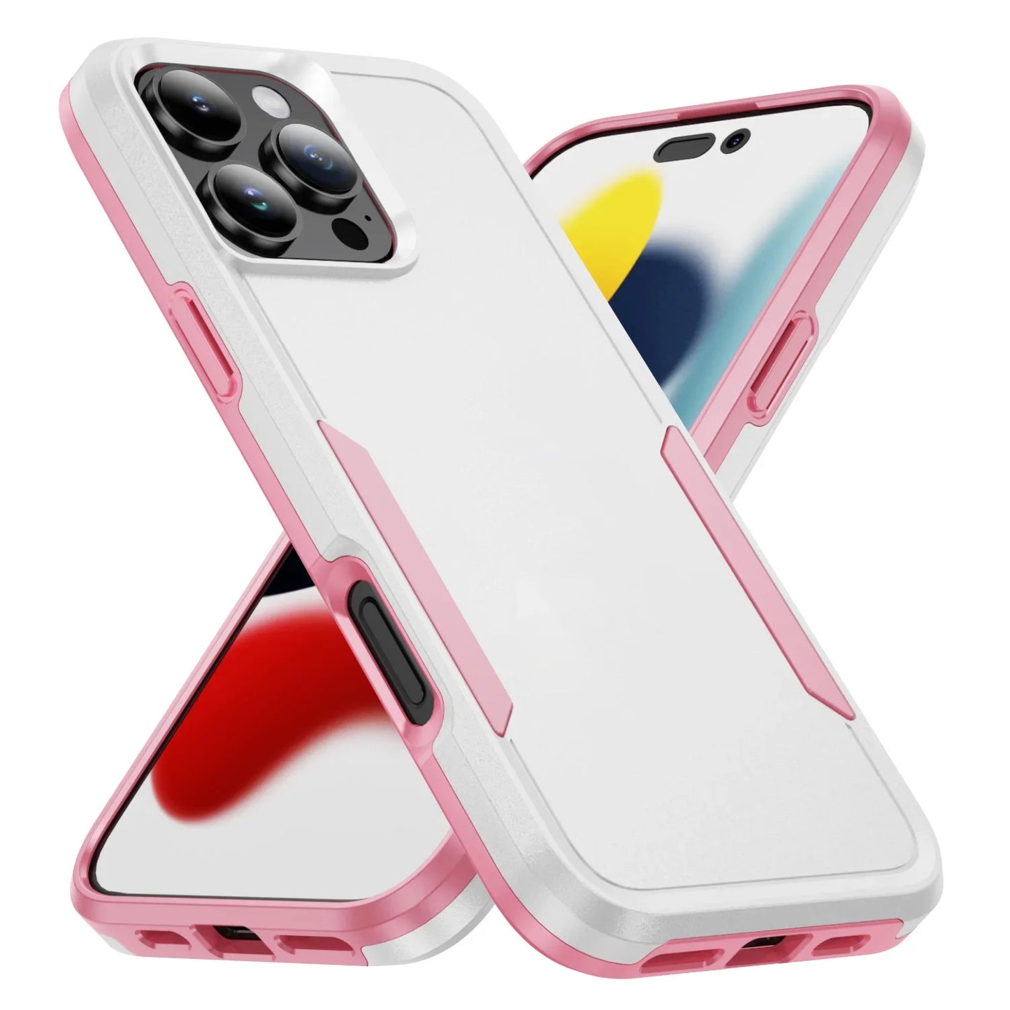 OTT-Box Rugged Defender Case for IPhone 17 Pro Max Air 16 15 14 Plus 13 12 for MagSafe Hybrid Dual Layer Armor Protect Cover