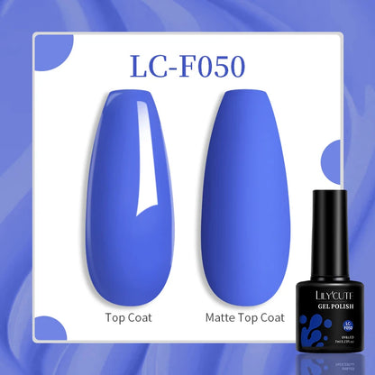 Gel Nail Polish - LILYCUTE UV Gel Varnish 7ML | Soak Off, Long Lasting Colors