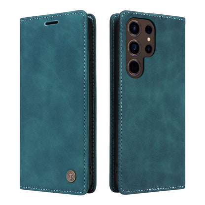 Ultrathin Leather Flip Case For Samsung Galaxy S26 S25 S24 S23 FE S22 Ultra S21 S20 Plus Note 20 5G Business Wallet Phone Cover