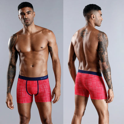 5pcs cotton boxer shorts men panties custom Men's underpants sexy mens boxers underwear for man print homme boxershorts calecon