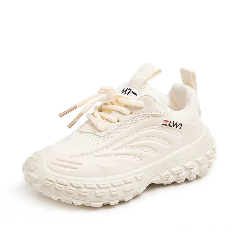 Children Sneakers - Lightweight Kids Casual Shoes With Breathable Mesh Fabric & Rubber Sole