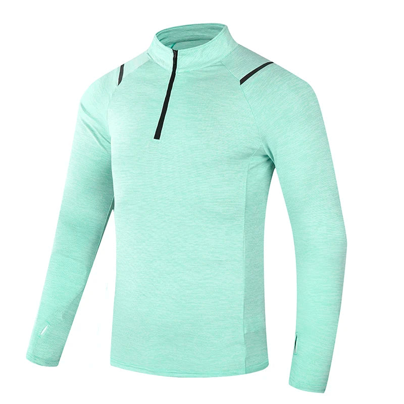 Unisex Long Sleeve Shirt - Breathable Fitness Top With Anti Sweat Technology
