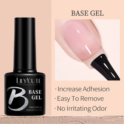 Gel Nail Polish - LILYCUTE UV Gel Varnish 7ML | Soak Off, Long Lasting Colors