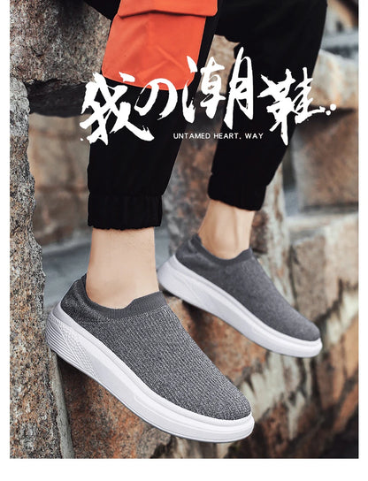 Outdoor Super Light Men Sneakers Fashion Breathable Running Sport Shoes Quality Slip-on Unisex Athletic Footwear 2022 Hot Sale