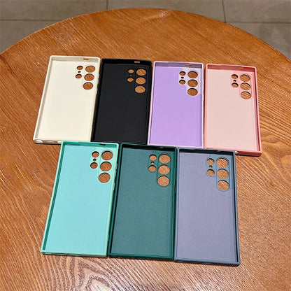 Original Liquid Silicone Soft Case Samsung Galaxy S26 S25 Ultra S24 S23 Plus S22 Pro S21 FE Official Shockproof Protection Cover