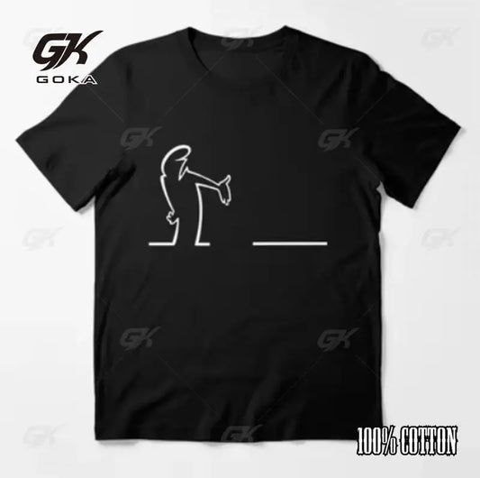 Summer T Shirts for Men Balum La Linea Funny Graphic Tshirt Cotton Comfortable Premium Camisetas Unisex Streetwear Fashion