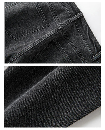 Plus Size Women Autumn Washing loose stretchy pant 5XL 6XL women 100kgs trouse boyfriend Black Large Size Ladies Denims Jeans