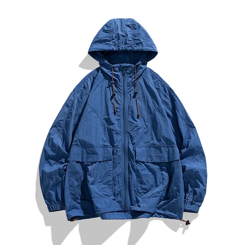 Outdoor Sun Protection Clothing Ultra-thin Anti-ultraviolet Sun Protection Clothing Breathable Sports Workwear Jacket