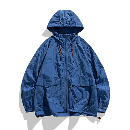 Outdoor Sun Protection Clothing Ultra-thin Anti-ultraviolet Sun Protection Clothing Breathable Sports Workwear Jacket