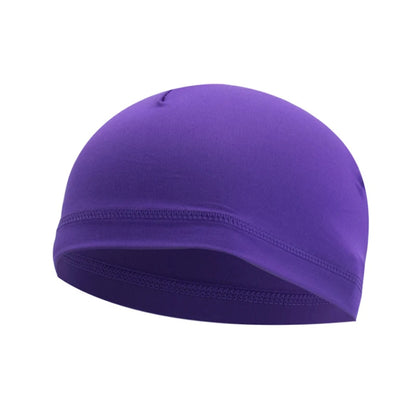 Mens Womens Quick Dry Sweat Wicking Beanie Cap Stretchable Cycling Skull Skull Cap Bandana Helmet Liner Hat For Outdoor Sport