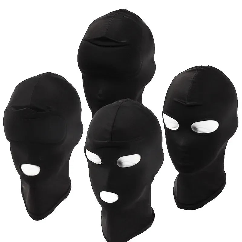 Elasticity Balaclava Cap Unisex Standard Seamless Fetish Hoods for Halloween Cosplay Party Hat Tactical Face Mask Games - ZOOMNSTORE