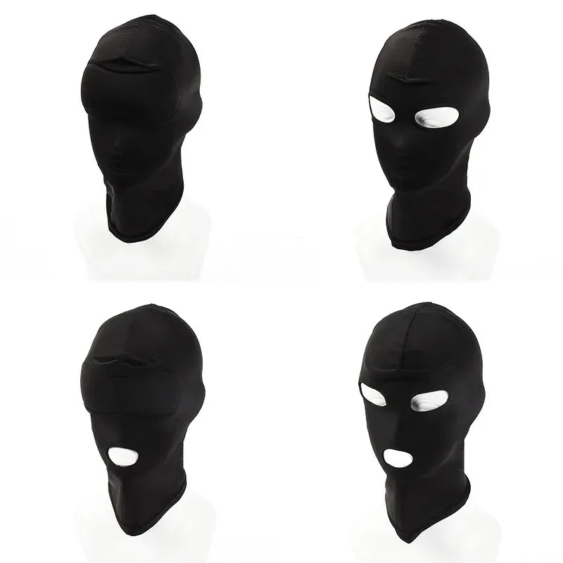 Elasticity Balaclava Cap Unisex Standard Seamless Fetish Hoods for Halloween Cosplay Party Hat Tactical Face Mask Games - ZOOMNSTORE