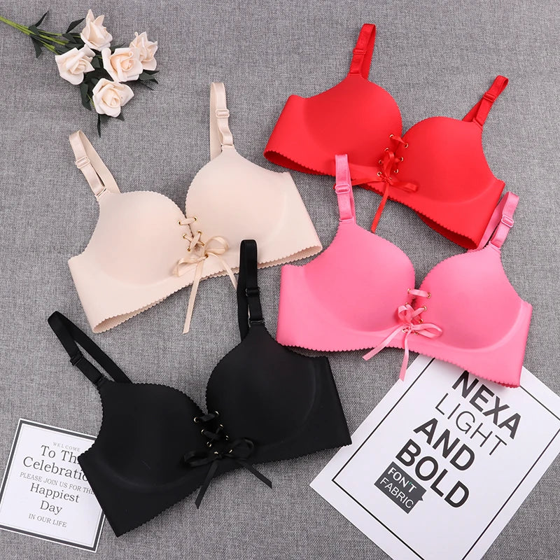 Seamless Bra Sexy Bras For Women Fashion Push Up Lingerie Wireless Bralette Cotton Brassiere  Underwear Female Intimates - ZOOMNSTORE