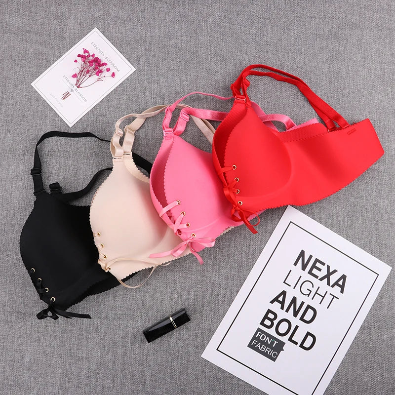 Seamless Bra Sexy Bras For Women Fashion Push Up Lingerie Wireless Bralette Cotton Brassiere  Underwear Female Intimates - ZOOMNSTORE