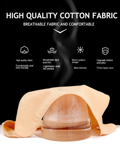 Seamless Cotton Panties – Low Waist Breathable Women's Briefs, Soft Stretchy Underwear - ZOOMNSTORE