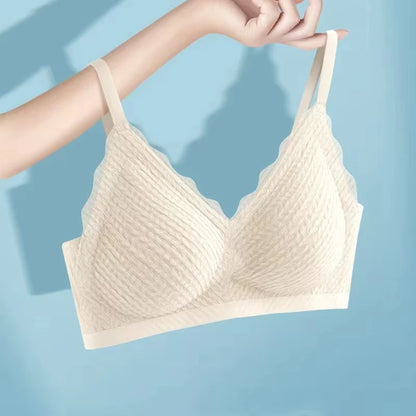 Lace Seamless Womens Bra - Non-Slip Thin Sling Back Bra - ZOOMNSTORE