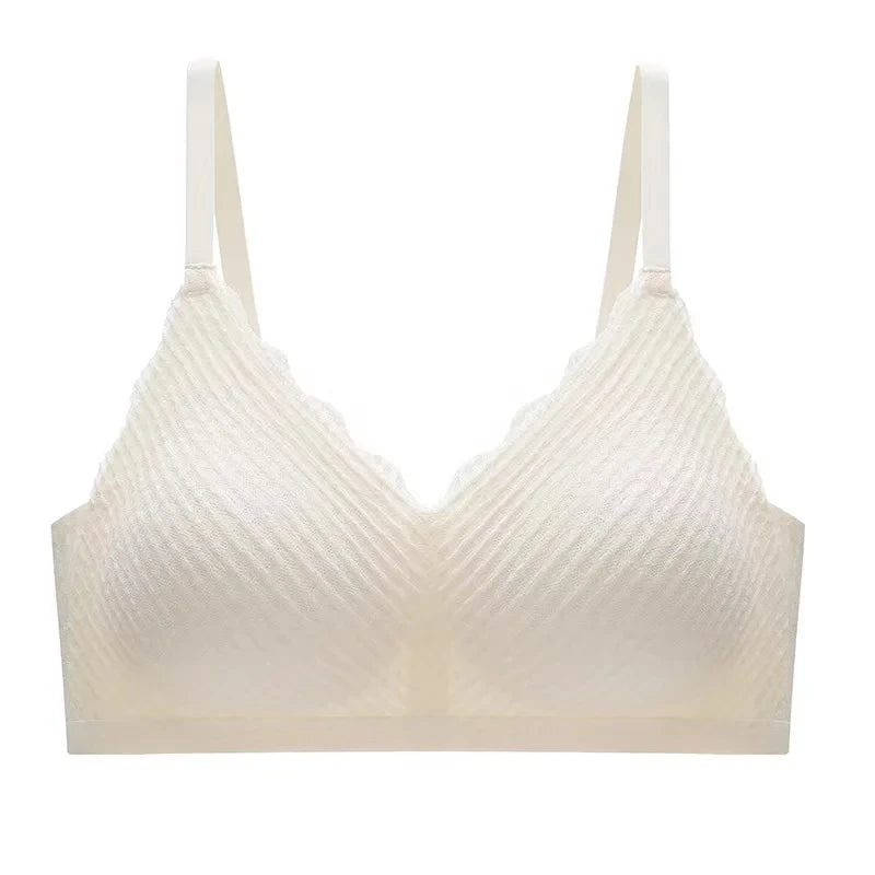 Lace Seamless Womens Bra - Non-Slip Thin Sling Back Bra - ZOOMNSTORE