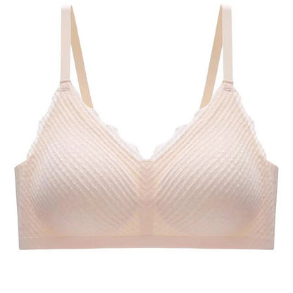 Seamless Womens Lace Bra - Non-Slip Thin Back Sling - ZOOMNSTORE