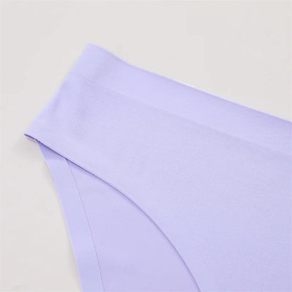 Seamless Low Waist Panties – 6Pcs Women's Breathable Briefs Set | High Elastic Lingerie - ZOOMNSTORE