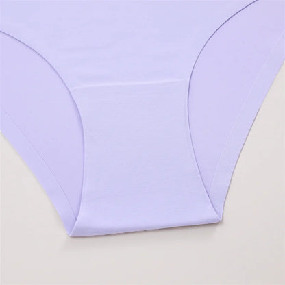 Seamless Low Waist Panties – 6Pcs Women's Breathable Briefs Set | High Elastic Lingerie - ZOOMNSTORE