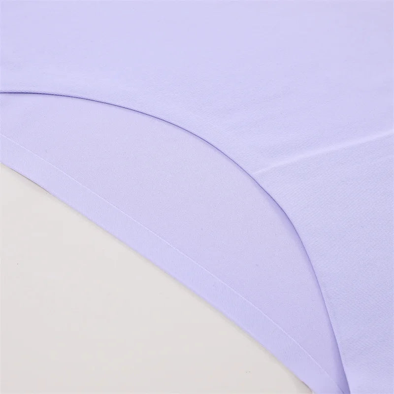 Seamless Low Waist Panties – 6Pcs Women's Breathable Briefs Set | High Elastic Lingerie - ZOOMNSTORE