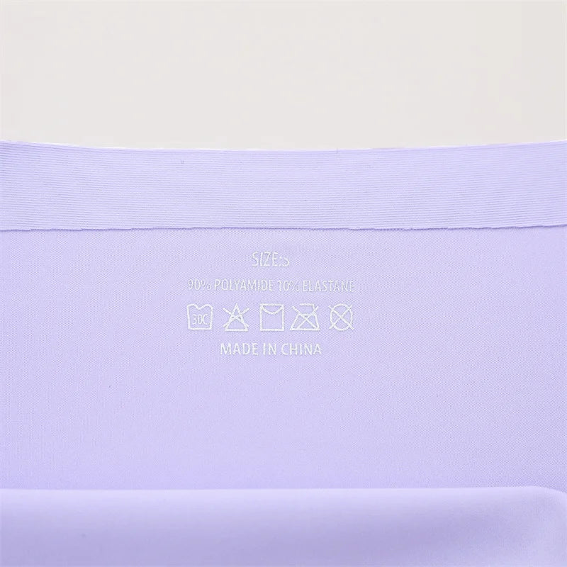 Seamless Low Waist Panties – 6Pcs Women's Breathable Briefs Set | High Elastic Lingerie - ZOOMNSTORE