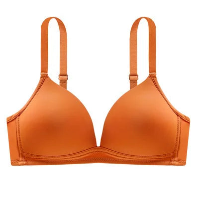 Women Seamless Bra Sexy No Wire Push Up Underwear Girls Students Breathable Thin 12 Colors Bras - ZOOMNSTORE