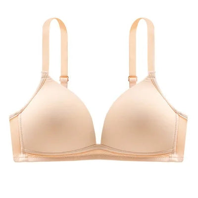 Women Seamless Bra Sexy No Wire Push Up Underwear Girls Students Breathable Thin 12 Colors Bras - ZOOMNSTORE