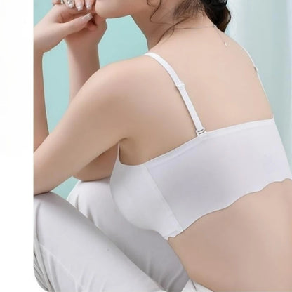 Seamless Push Up Bra - Wire Free Fitness Tube Top with Soft Support, Breathable Lingerie - ZOOMNSTORE
