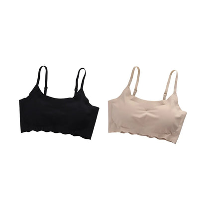 Seamless Push Up Bra - Wire Free Fitness Tube Top with Soft Support, Breathable Lingerie - ZOOMNSTORE