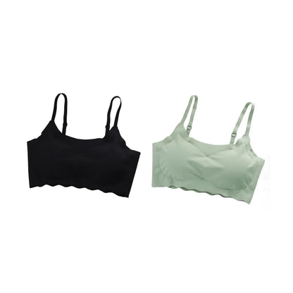 Seamless Push Up Bra - Wire Free Fitness Tube Top with Soft Support, Breathable Lingerie - ZOOMNSTORE