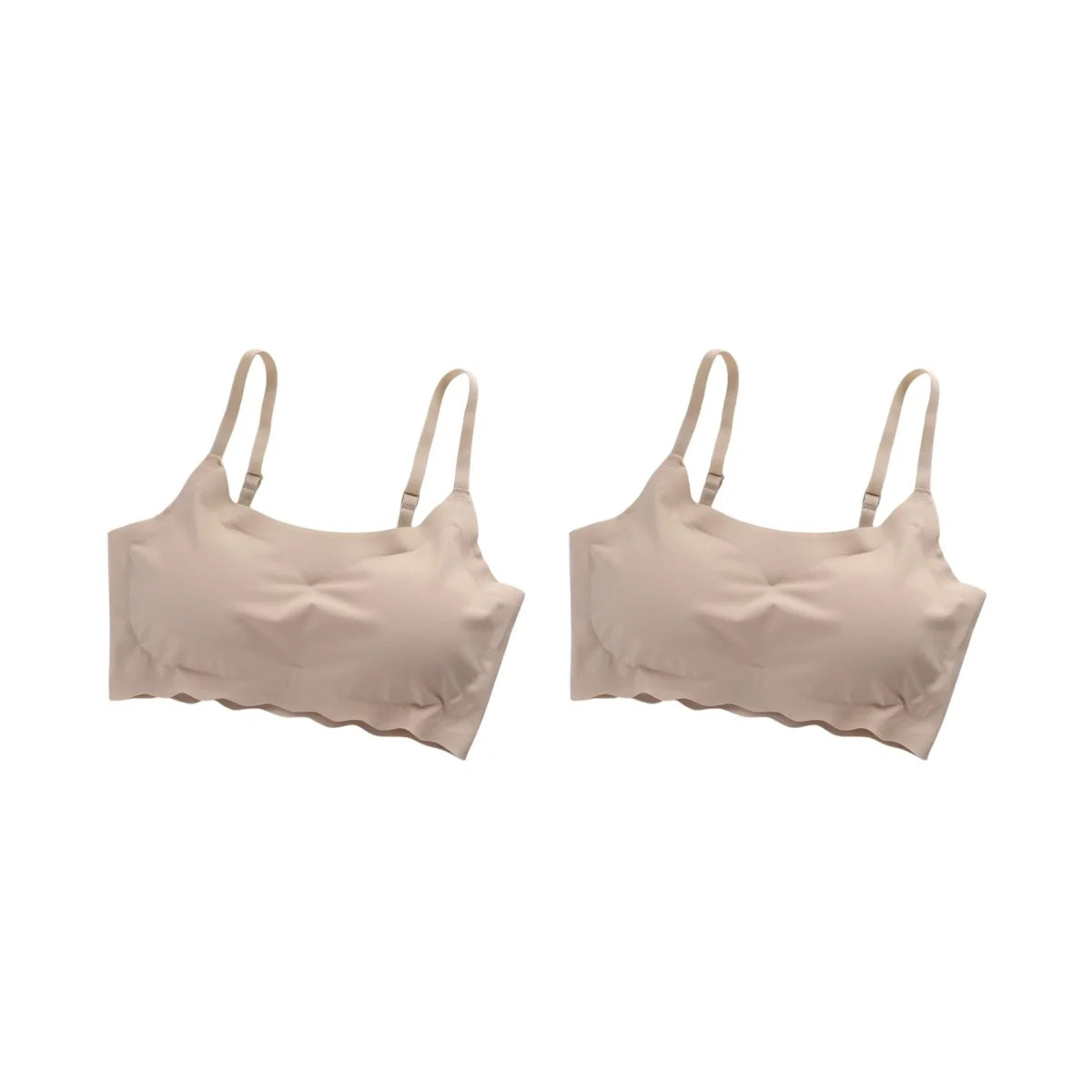 Seamless Push Up Bra - Wire Free Fitness Tube Top with Soft Support, Breathable Lingerie - ZOOMNSTORE
