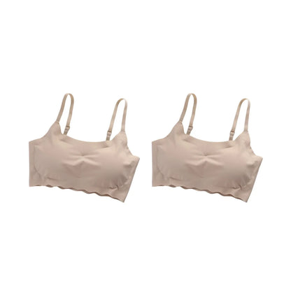 Seamless Push Up Bra - Wire Free Fitness Tube Top with Soft Support, Breathable Lingerie - ZOOMNSTORE