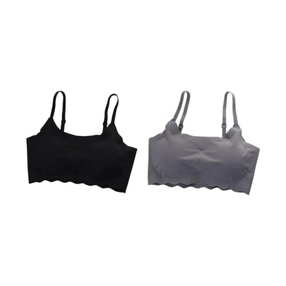 Seamless Push Up Bra - Wire Free Fitness Tube Top with Soft Support, Breathable Lingerie - ZOOMNSTORE