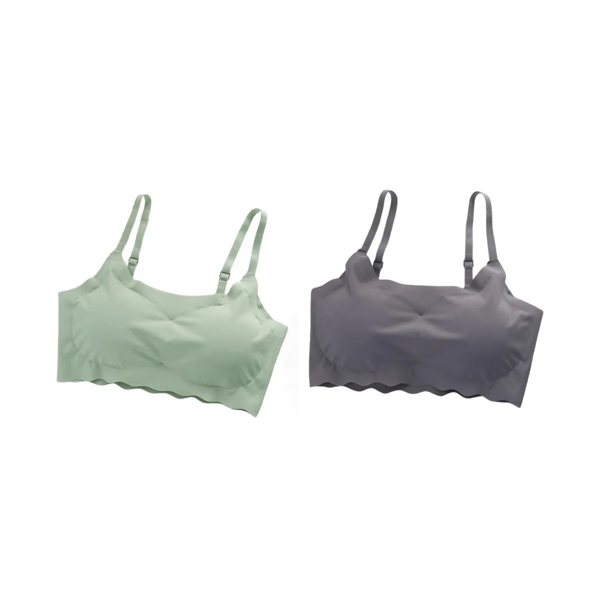 Seamless Push Up Bra - Wire Free Fitness Tube Top with Soft Support, Breathable Lingerie - ZOOMNSTORE