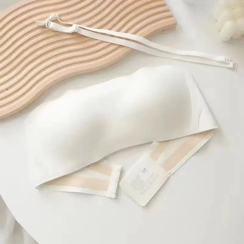 Sexy Seamless Tube Top Bra Invisible strapless Bras Women Underwear thin Non slip Push up Bralette Wireless Female Lingerie - ZOOMNSTORE