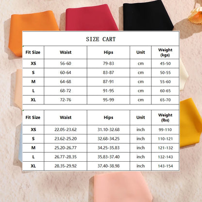 Seamless Thong Set for Women - Breathable V Waist G-String Panties in Solid Colors - ZOOMNSTORE