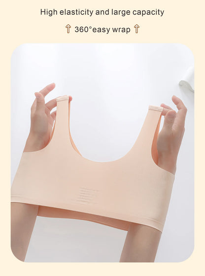 Seamless Wireless Bra - Comfortable Vest Style Push Up Bra With Soft Breathable Fabric - ZOOMNSTORE