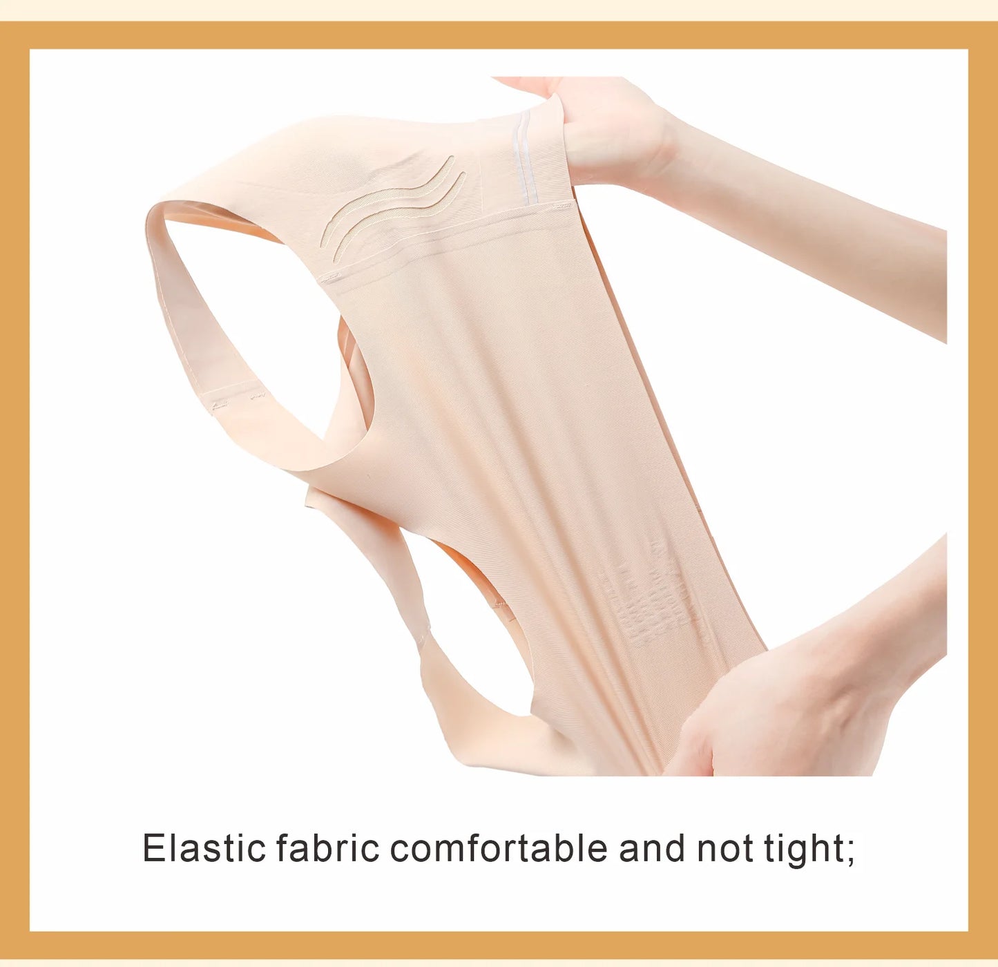 Seamless Wireless Bra - Comfortable Vest Style Push Up Bra With Soft Breathable Fabric - ZOOMNSTORE