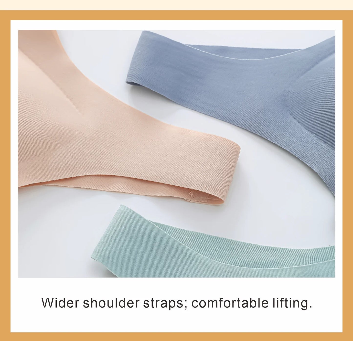 Seamless Wireless Bra - Comfortable Vest Style Push Up Bra With Soft Breathable Fabric - ZOOMNSTORE