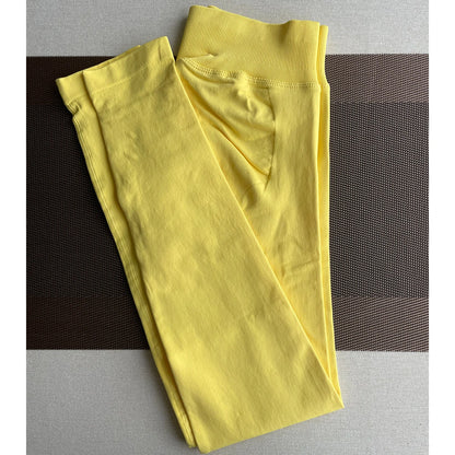 Seamless Yoga Leggings - Womens Scrunch Bum Gym Pants - ZOOMNSTORE