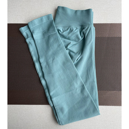 Seamless Yoga Leggings - Womens Scrunch Bum Gym Pants - ZOOMNSTORE