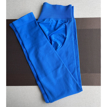 Seamless Yoga Leggings - Womens Scrunch Bum Gym Pants - ZOOMNSTORE