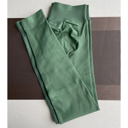 Seamless Yoga Leggings - Womens Scrunch Bum Gym Pants - ZOOMNSTORE