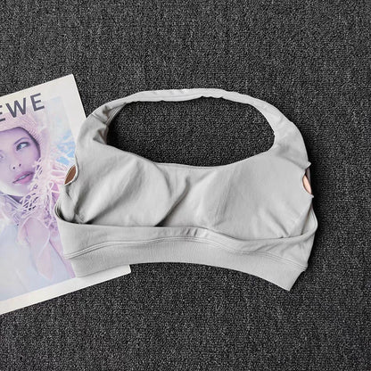 Seamless Yoga Suit - Halter Sports Bra & Impact Shorts Gym Set for Women - ZOOMNSTORE