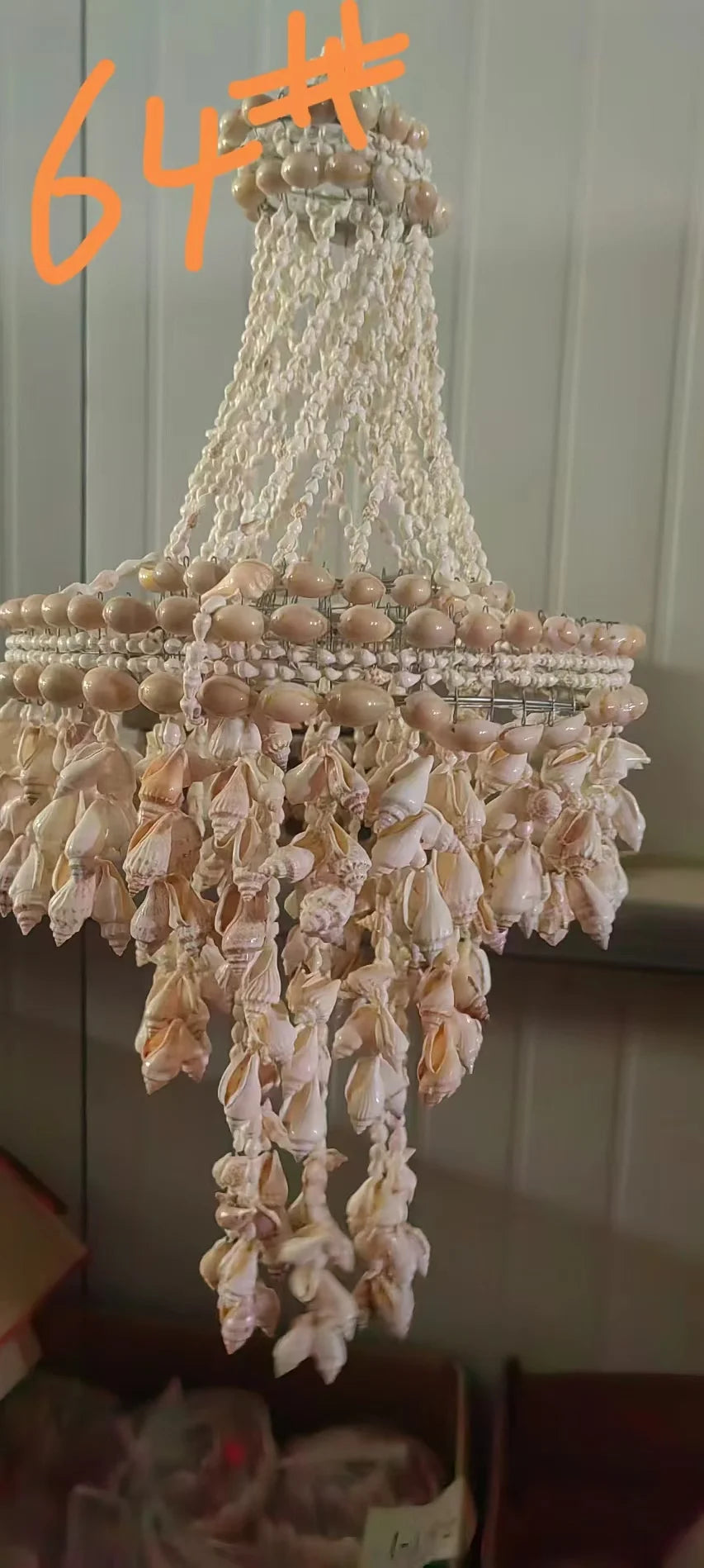 Natural Seashell Wind Chimes - Handmade Coastal Decor for Tranquil Spaces - ZOOMNSTORE