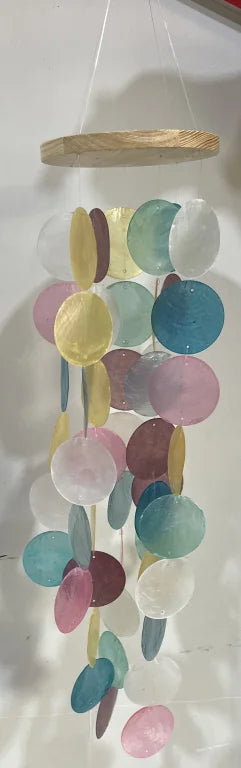 Natural Seashell Wind Chimes - Handmade Coastal Decor for Tranquil Spaces - ZOOMNSTORE